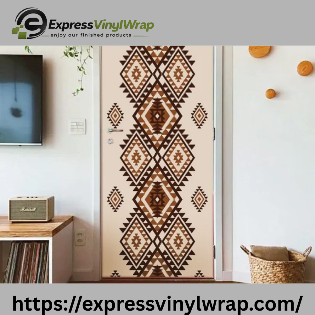 Vinyl Door Wrapping