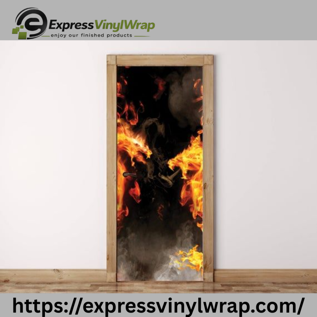 PVC Door Wrapping