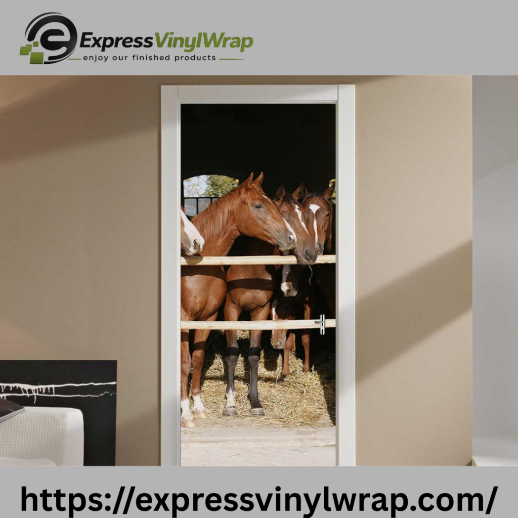 PVC Door Wrapping