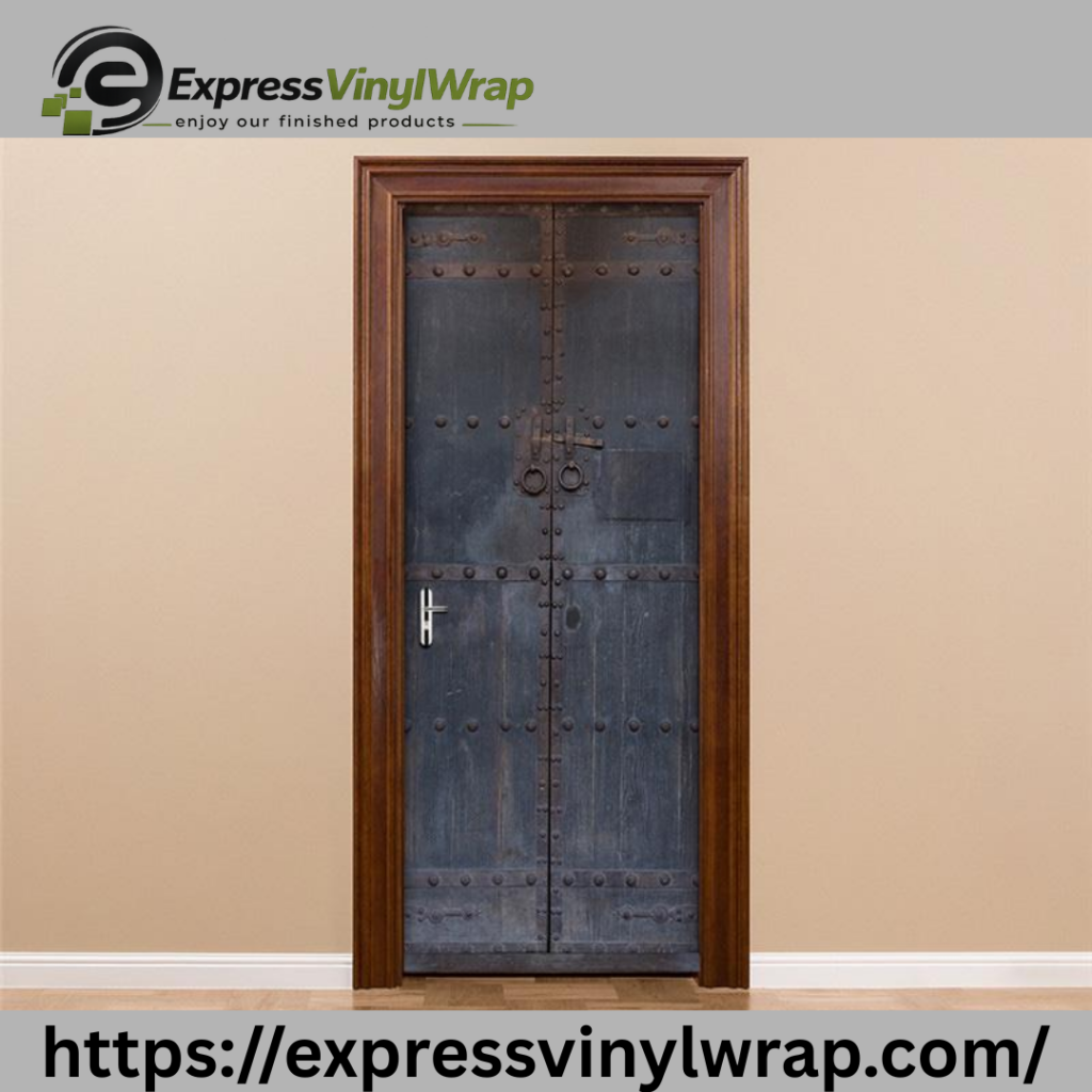 PVC Door Wrapping