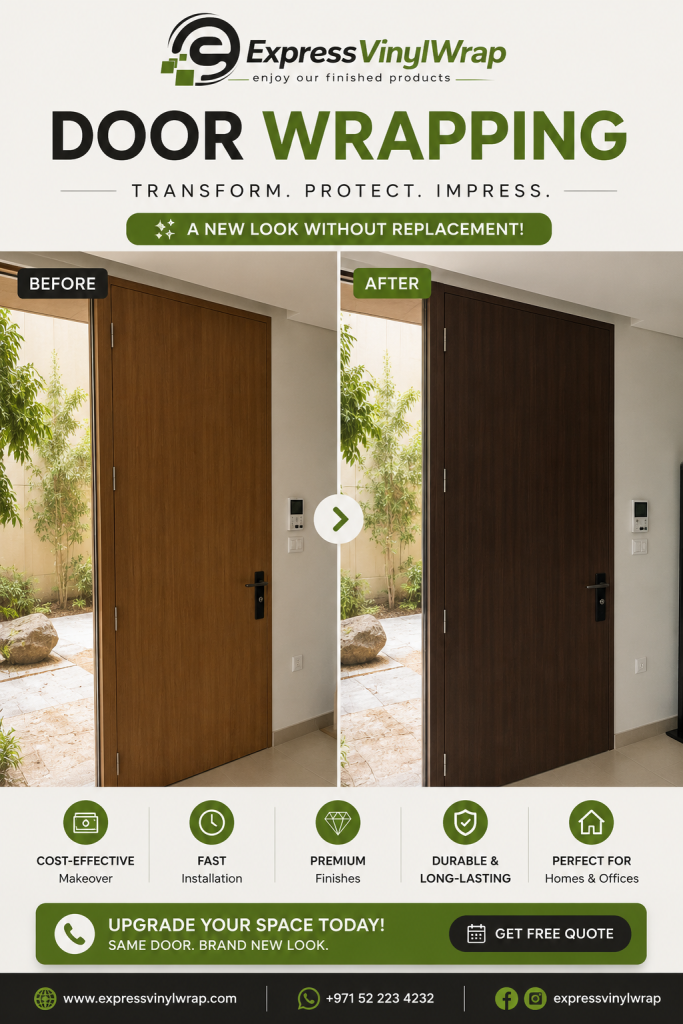 Entrance Door Wrapping