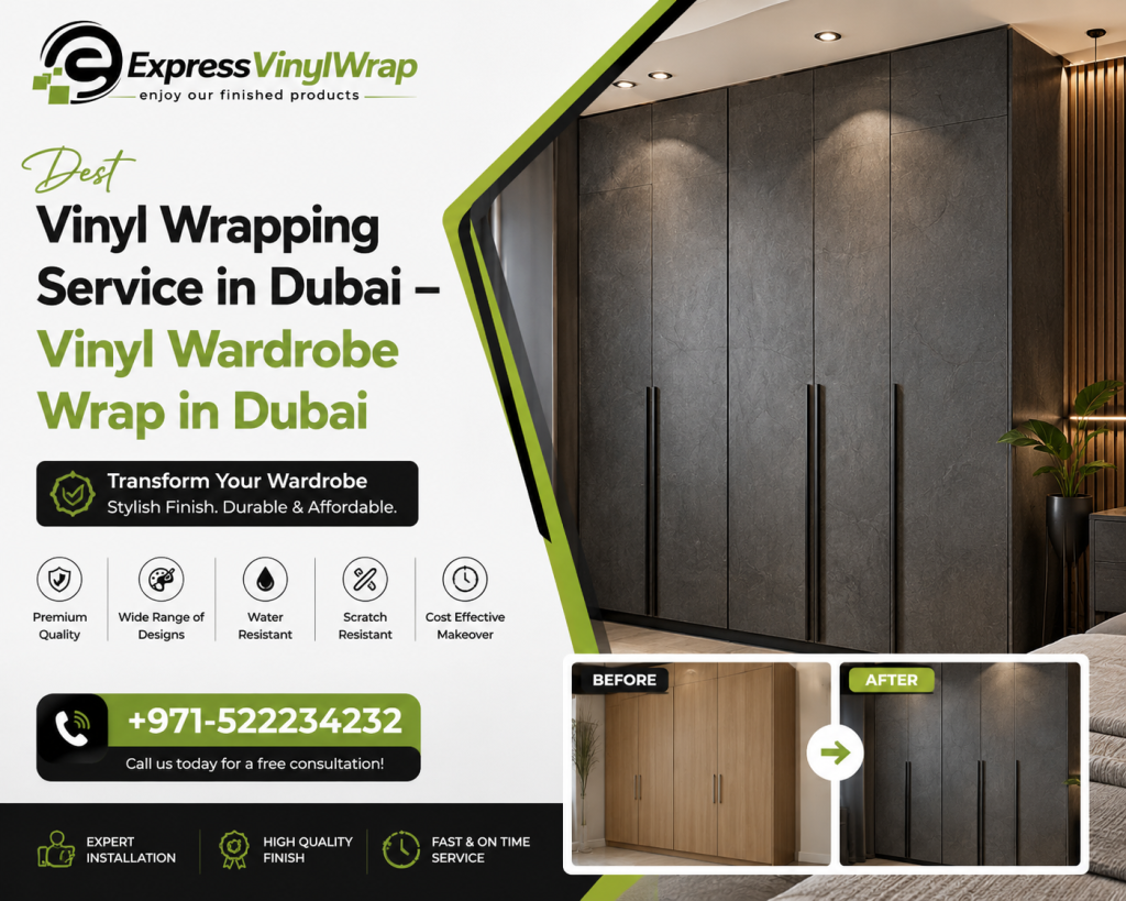 Vinyl wrapping services in Dubai